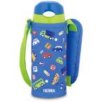 サーモス　キッズ真空断熱ストローボトル [400ml ワンタッチ] ブルーグリーン　FHL-403F-BLGR