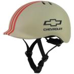 ショッピング三輪車 シボレー　子供用ヘルメット CHEVROLET キッズ用ヘルメット(XSサイズ：48cm以上〜53cm未満) アイボリー　64938-06