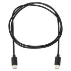 アイネックス　1m[USB-C ⇔ USB-C]2.0ケーブル 充電・転送 USB PD対応 3A　U20CC-MM10P6 ブラック