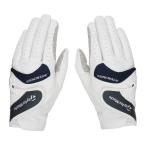 テーラーメイドゴルフ　(レディース 両手用) ゴルフグローブ インタークロス 3.0グローブ ペア (18cm/ホワイト×ネイビー)　UN154