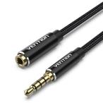 VENTION аудио удлинение кабель 3.5mm стерео Mini штекер хлопок плетеный 1.5m [1.5m] BH4599