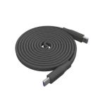 CIO Mate Flat Spiral Cable CtoC 1.5m свет черный CIO-NLSC-FL-CC15-LBK