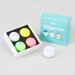 ちいかわGOLF　ちいかわゴルフ ゴルフボール(4個入) ちいかわ×Volvic 【返品交換不可】　2409-CKG007WH00