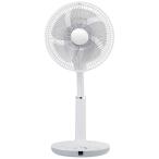 ショッピング扇風機 シィーネット　扇風機 DCモーター搭載 (省エネタイプ) 自動首振り機能あり 5枚 組立不要 上向き リモコン付き ホワイト　CFDU244WH