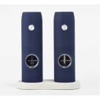 ウェルリッチ　充電式電動ソルト＆ペッパーミル ネイビー　SP-4161