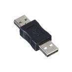 SSAサービス　USB変換コネクタ [USB A(オス)/USB A(オス)] ブラック　SUAMUAMB