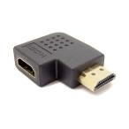 SSAサービス　HDMI延長プラグ 左L型 ブラック [HDMI⇔HDMI]　SHDMHDMFLL