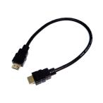 SSAサービス　HDMIケーブル 2.0 ブラック [0.3m /HDMI⇔HDMI /スタンダードタイプ /4K対応]　SHDMI03M2