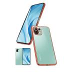 shizukawill　Xiaomi Mi 11 Lite 5G サイドメッキ クリアケース Shizukawill RD×CL　XIM11LCLRE