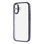レイアウト　iPhone17  ソフトケース 精密設計 フレームメッキ /　RT-P52PFC2/BM
