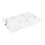 トレードワン　さらっと快適足さら珪藻土バスマット大理石柄Lサイズ ホワイト　