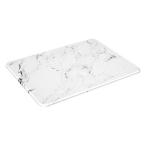 トレードワン　さらっと快適足さら珪藻土バスマット大理石柄Mサイズ ホワイト　