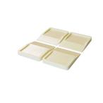 タツフト　冷蔵庫など害虫・キズ凹み防止ゴムマット ホワイト　TFI-7015G