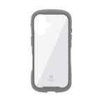 HAMEE　iPhone17 iFace Reflection強化ガラスクリアケース グレー　IP17IFACERFTGY