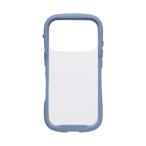 HAMEE　iPhone17 Pro iFace Reflection Frost 強化ガラスクリアケース ペールブルー　IP17PIFACERFTFPBL