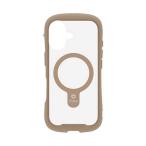 ショッピングreflection HAMEE　iPhone17 iFace Reflection MagSynq 強化ガラスクリアケース ベージュ　IP17IFACERFTMGBE