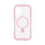 HAMEE　iPhone17 iFace Reflection MagSynq 強化ガラスクリアケース サクラピンク　IP17IFACERFTMGSPK