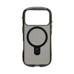 ショッピングiface HAMEE　iPhone17 Pro iFace Look in Clear Hybrid MagSynqケース ブラック/フロスト　IP17PIFACELOOKMGBK