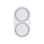 ショッピングiface HAMEE　［iPhone 2025 6.3インチ 2眼専用］iFace 強化ガラス カメラレンズプロテクター メタルシルバー　IP17IFACELENSMSV