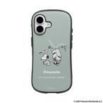 HAMEE　［iPhone 16専用］PEANUTS/ピーナッツ iFace First Class MagSynqケース iFace くすみグリーン/野球　41-186729