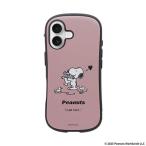 ショッピングiface HAMEE　［iPhone 17専用］PEANUTS/ピーナッツ iFace First Class MagSynqケース iFace くすみピンク/クマのぬいぐるみ　41-186774