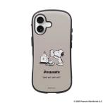 ショッピングiface HAMEE　［iPhone 17専用］PEANUTS/ピーナッツ iFace First Class MagSynqケース iFace くすみグレージュ/トースト　41-186804