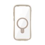 HAMEE　［Galaxy S26 Ultra専用］iFace Reflection MagSynq 強化ガラスクリアケース ベージュ　41-190627