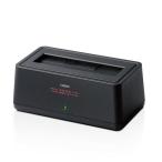 エレコム　ELECOM　HDD/SSDスタンド USB-C＋USB-A接続 ブラック  [3.5インチ&2.5インチ対応 /SATA /1台]　LGB-1BSTUC