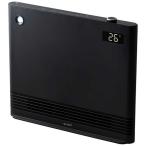 QUADS　セラミックヒーター SILENT HOT DC 静音パネルDC 1200W 人感センサー付き ブラック　QS563-BK
