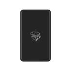 トリニティ　スマ冷え Premium 貼って剥がせるスマートフォン冷却シート 蓄熱1.5倍 ブラック　TR-SHPS-BK