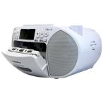 とうしょう　コンパクトCDラジカセ Audio pro ホワイト　TCD-805D