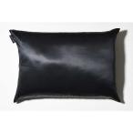 ショッピングシルク 枕カバー 太陽　ヒツジのいらない枕 カバー シルク ブラック (43×63cm枕用 /ファスナータイプ)　HTSILK001C