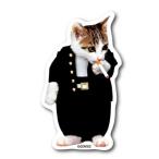 ゼネラルステッカー　ミニステッカー なめ猫 学ラン02　LCS-1428