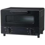 アクア　AQUA　オーブントースター AQUA 1000W/食パン2枚 ブラック　AQT-CS12T-K