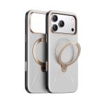 TORRASトラス　Torras - Ostand Q3 レザートーン Case for iPhone 17 Pro Max グレー　X00FX3081