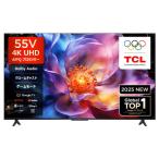 ショッピング液晶テレビ TCL　液晶テレビ P69Kシリーズ ［ 55V型 / Bluetooth 対応 / 4K対応 / BS・CS 4Kチューナー内蔵 / YouTube 対応 ］　55P69K（標準設置無料）