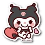 zenelaru стикер da ikatto Mini стикер .... Heart серии черный miLCS-554