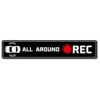 zenelaru стикер регистратор пути (drive recorder) стикер длинный размер DRS012