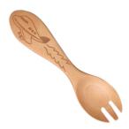 若兆　フォーク 12cm 木 キッズフォーク のりもの ひこうき　フォーク12CMキキッズフォ