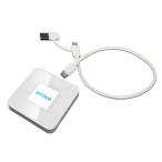 リーフラント　(契約不要)(月額費用不要)(バッテリーレス)ecoco 液晶搭載型モバイルWiFi データチャージ10GB付 ホワイト　TD20-10-WH