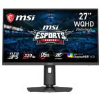 MSI　ゲーミングモニター  MAG274QPFX32 ［27型 / WQHD(2560×1440) / ワイド / 320Hz］　MAG-274QPF-X32