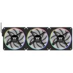 THERMALTAKE　TS120 EX RGB 3Pack Fan Black