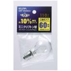 ELPA　電球 ミニクリプトン球 クリア[E17/1個/一般電球形]　GKP-H54H-C