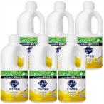 花王　【ケース販売】 キュキュット クリア除菌 つめかえ用 1250mL×6個 レモンの香り　