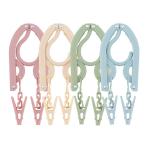 na бегемот cocos nucifera прищепка имеется складной вешалка 4 шт. комплект MBZHG08