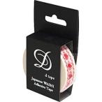 na бегемот cocos nucifera японская бумага маскировочная лента d tape 1 шт. DT15-CH-R (CH/ красный )