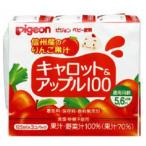  Pigeon Carrot &amp; Apple 125ml×3( детская смесь * детское питание )