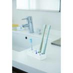  Yamazaki реальный индустрия зубная щетка &amp; зуб промежуток щетка подставка Mist белый 