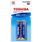 東芝　TOSHIBA　9V角形 乾電池 IMPULSE(インパルス) ［1本 /アルカリ］　6LR61HEC