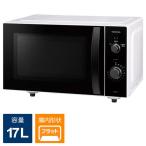 ショッピングレンジ 東芝　TOSHIBA　電子レンジ 単機能 17L フラット ヘルツフリー ホワイト　ER-M17Y-W